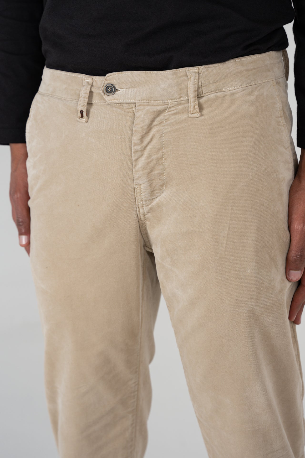 Pantaloni in Velluto Slim Racket