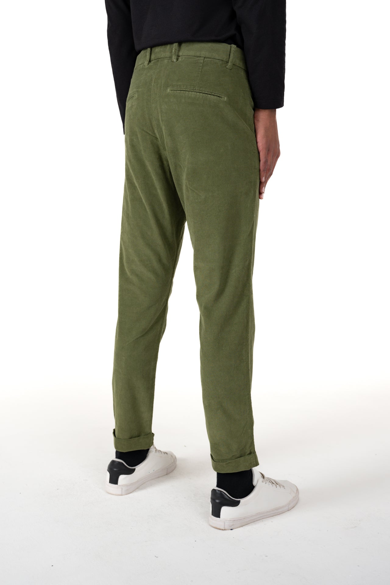 Pantaloni in Velluto Slim Racket