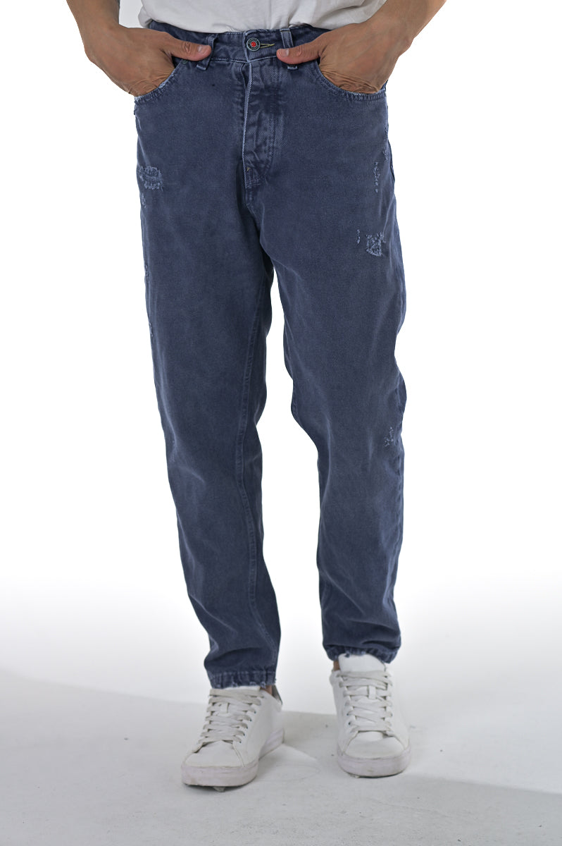 Loose Wide Bull Blue Pants FW23/24