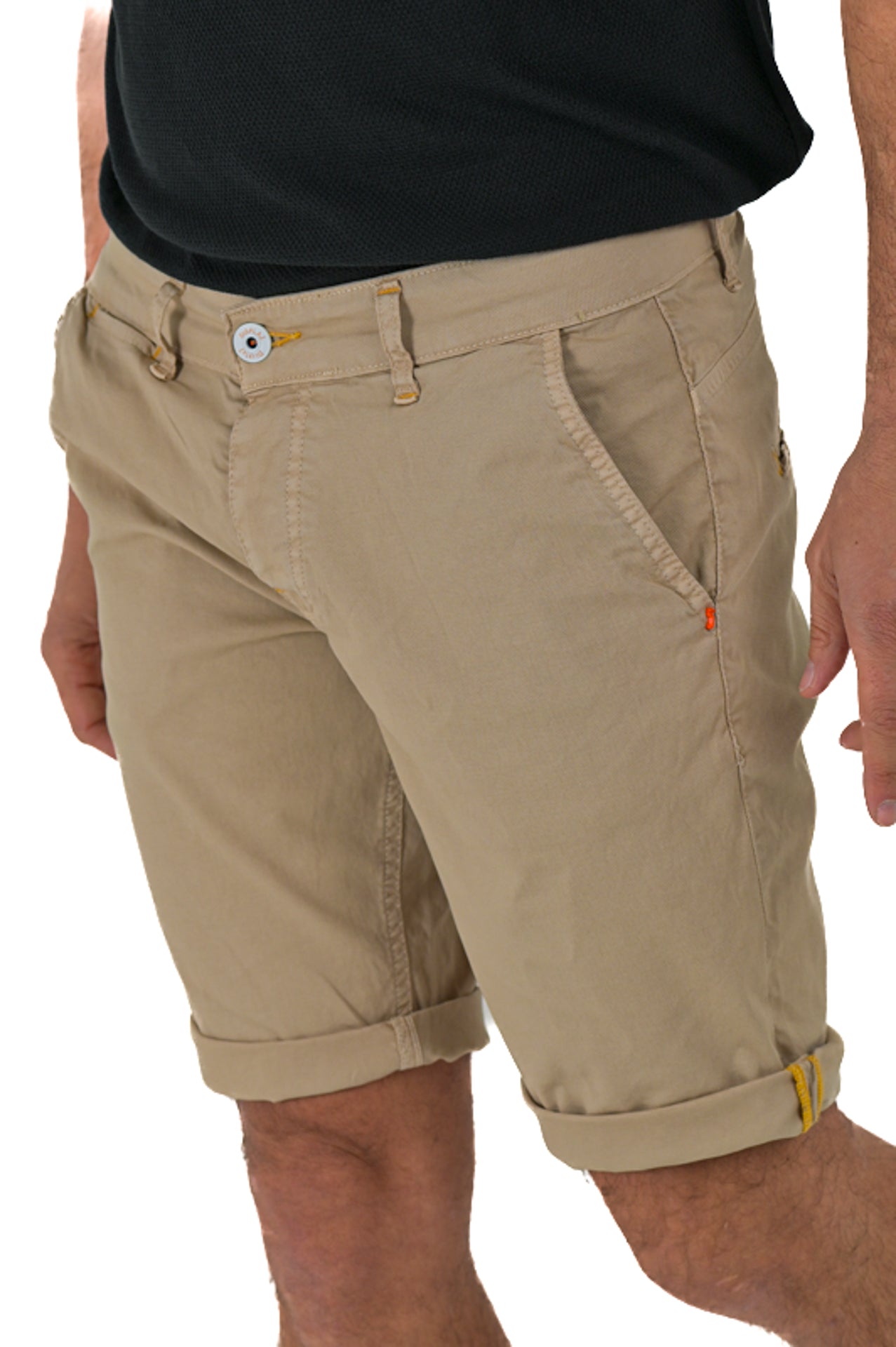 Bermuda in cotone slim Martin Maldive SS25