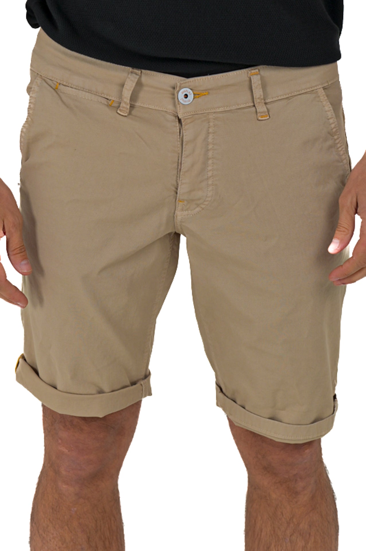 Bermuda in cotone slim Martin Maldive SS25