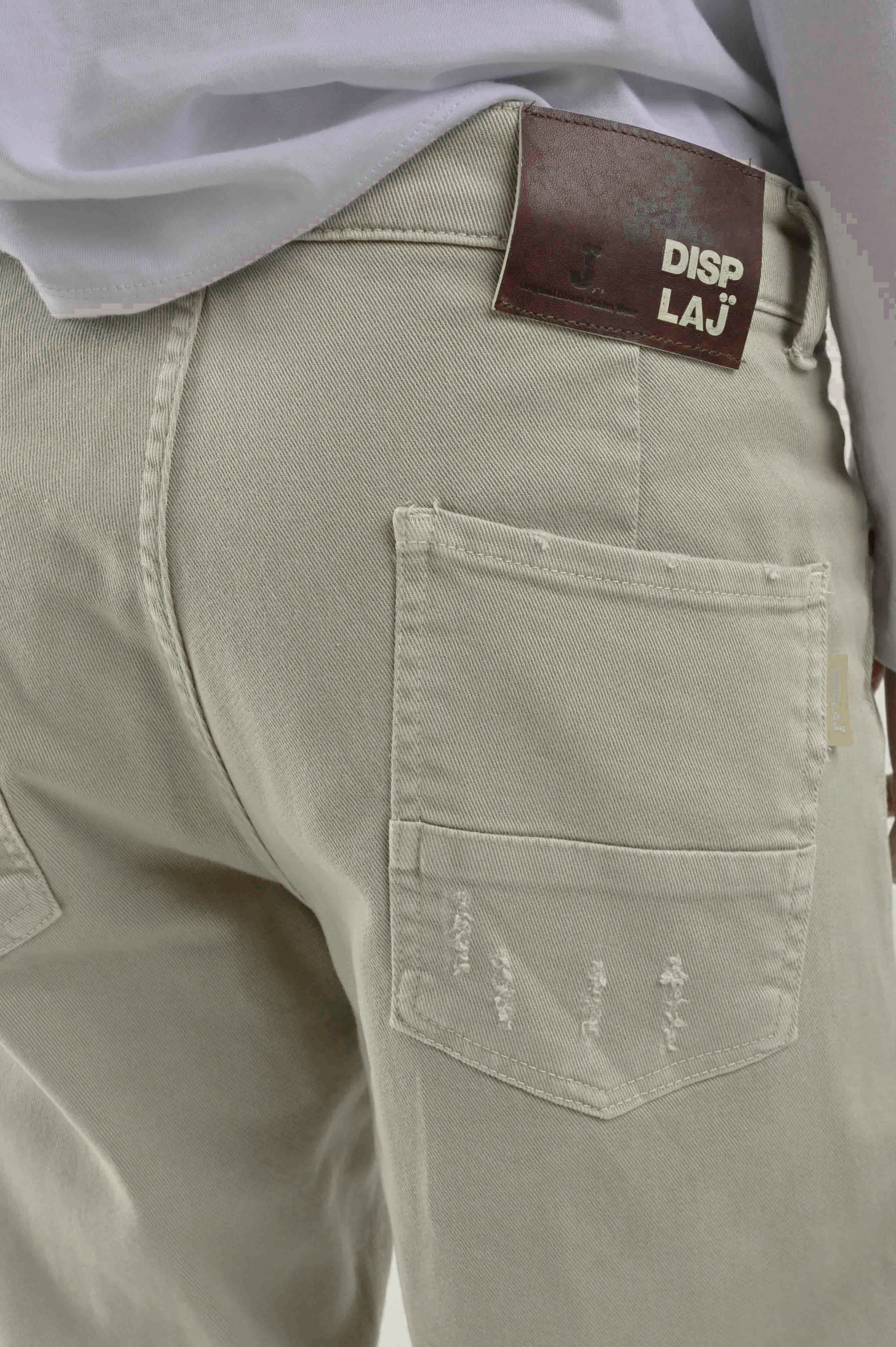 Loose Dick Cotton Trousers Beige FW24/25