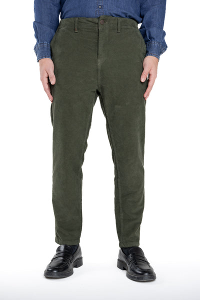 Pantaloni Slim in Velluto Street Ottawa