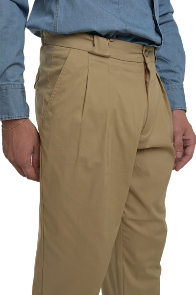 Classic Loose Dance Pants Camel SS25