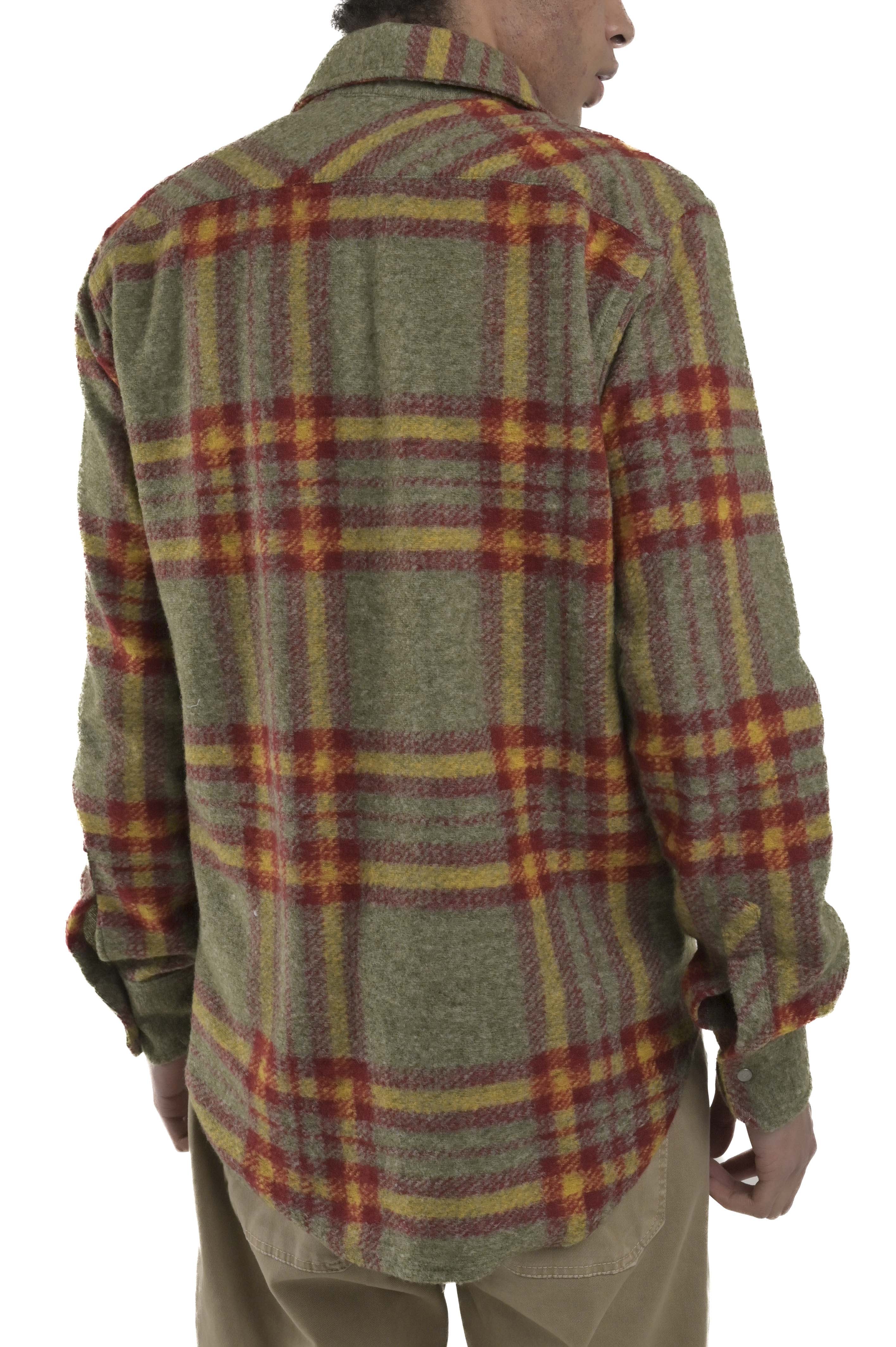 Loose flannel shirt Render Var 3 FW24/25