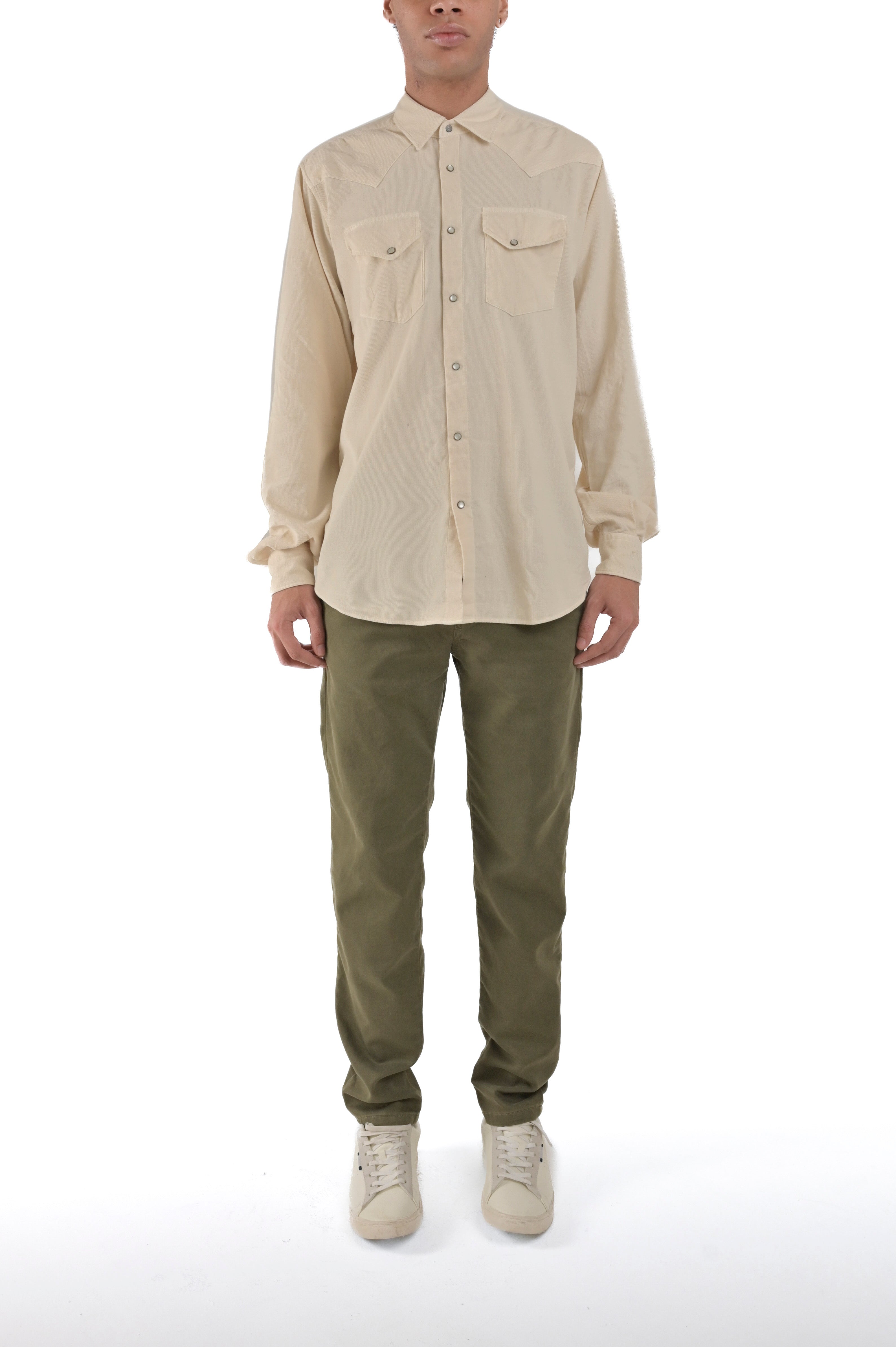 Spy Black Velvet Shirt FW24/25