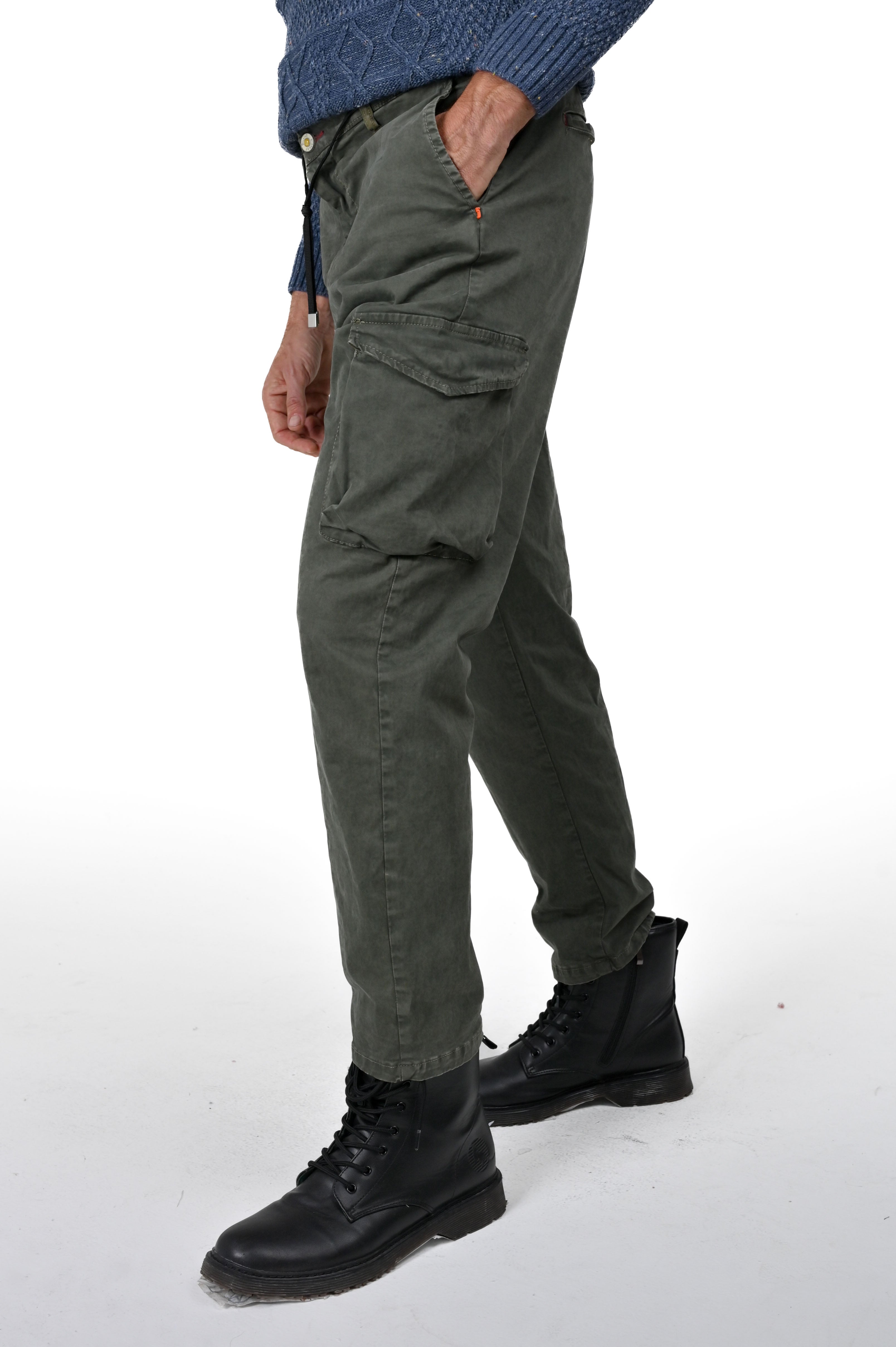 Regular Screen Raso Cotton Pants FW23/24