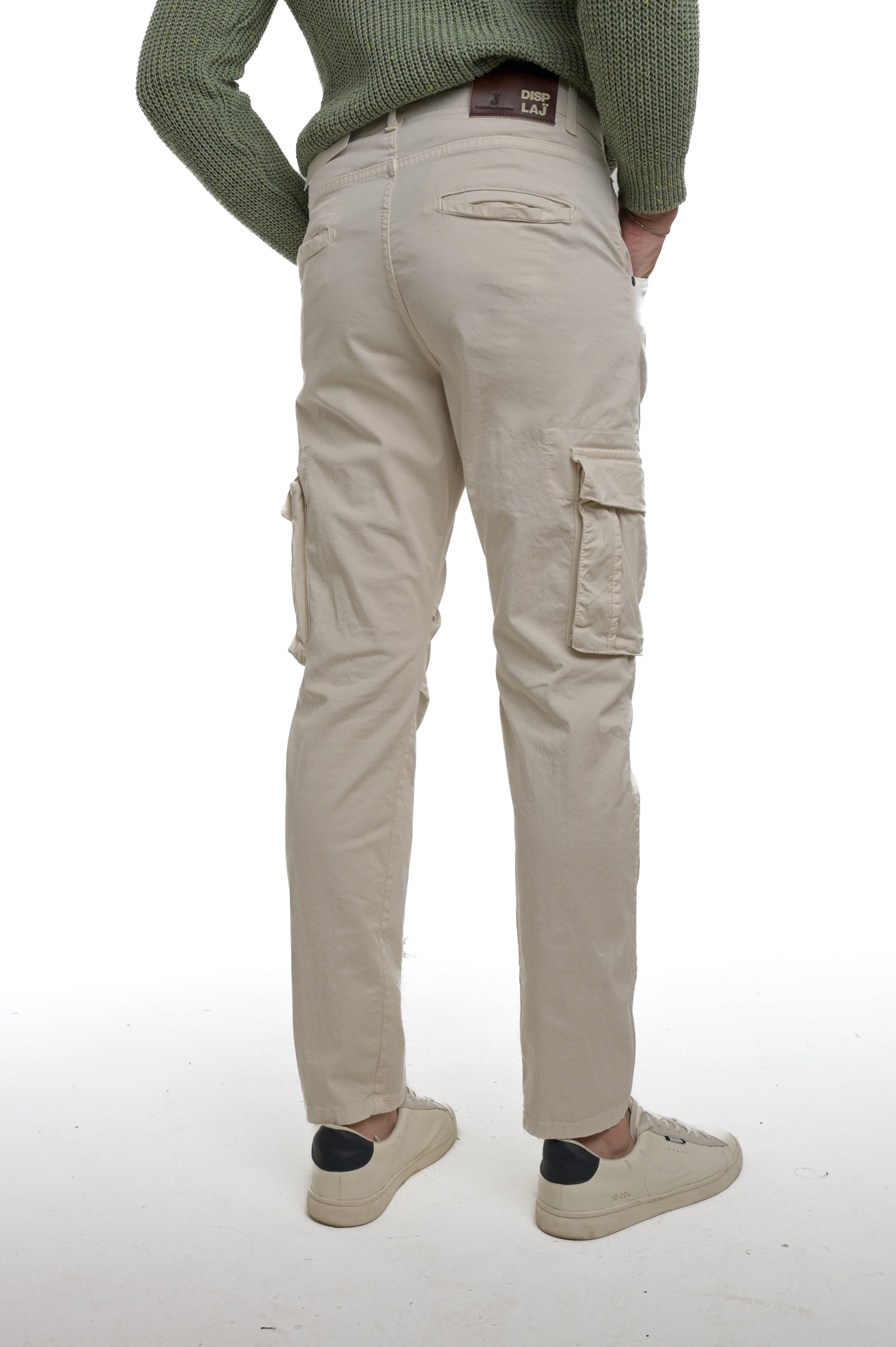 Pantaloni in cotone regular Marktas panna SS26