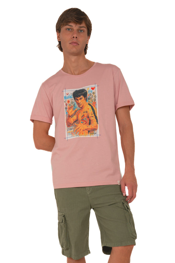 T-Shirt regular DSE 1011 rosa SS26