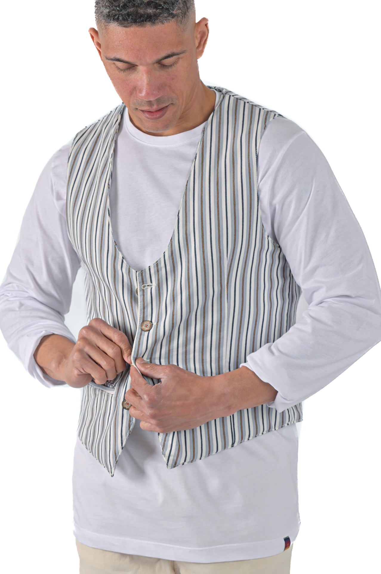 Regular Cotton Vest Raz Cartier 70 SS22