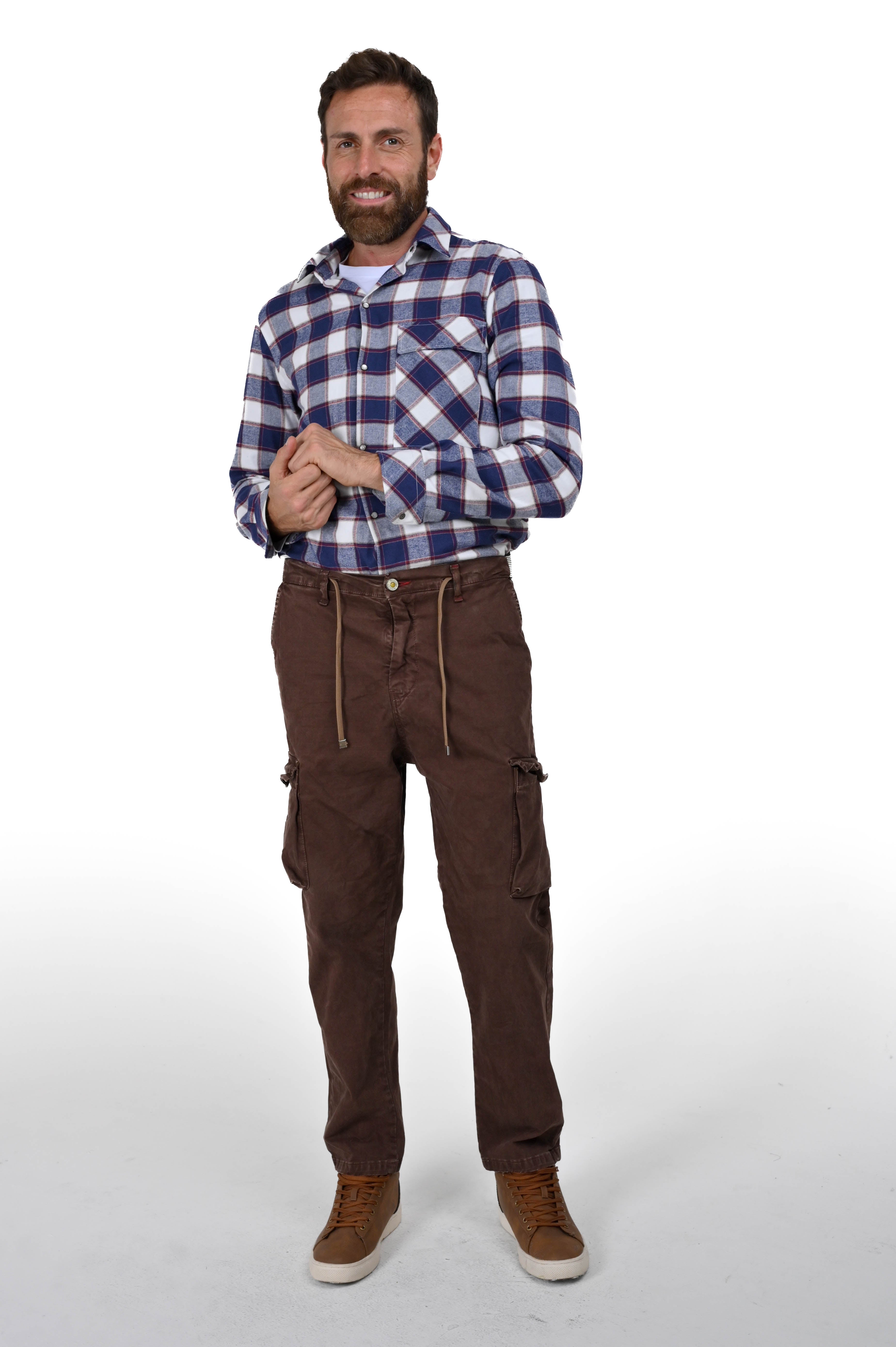 Regular Screen Raso Cotton Pants FW23/24