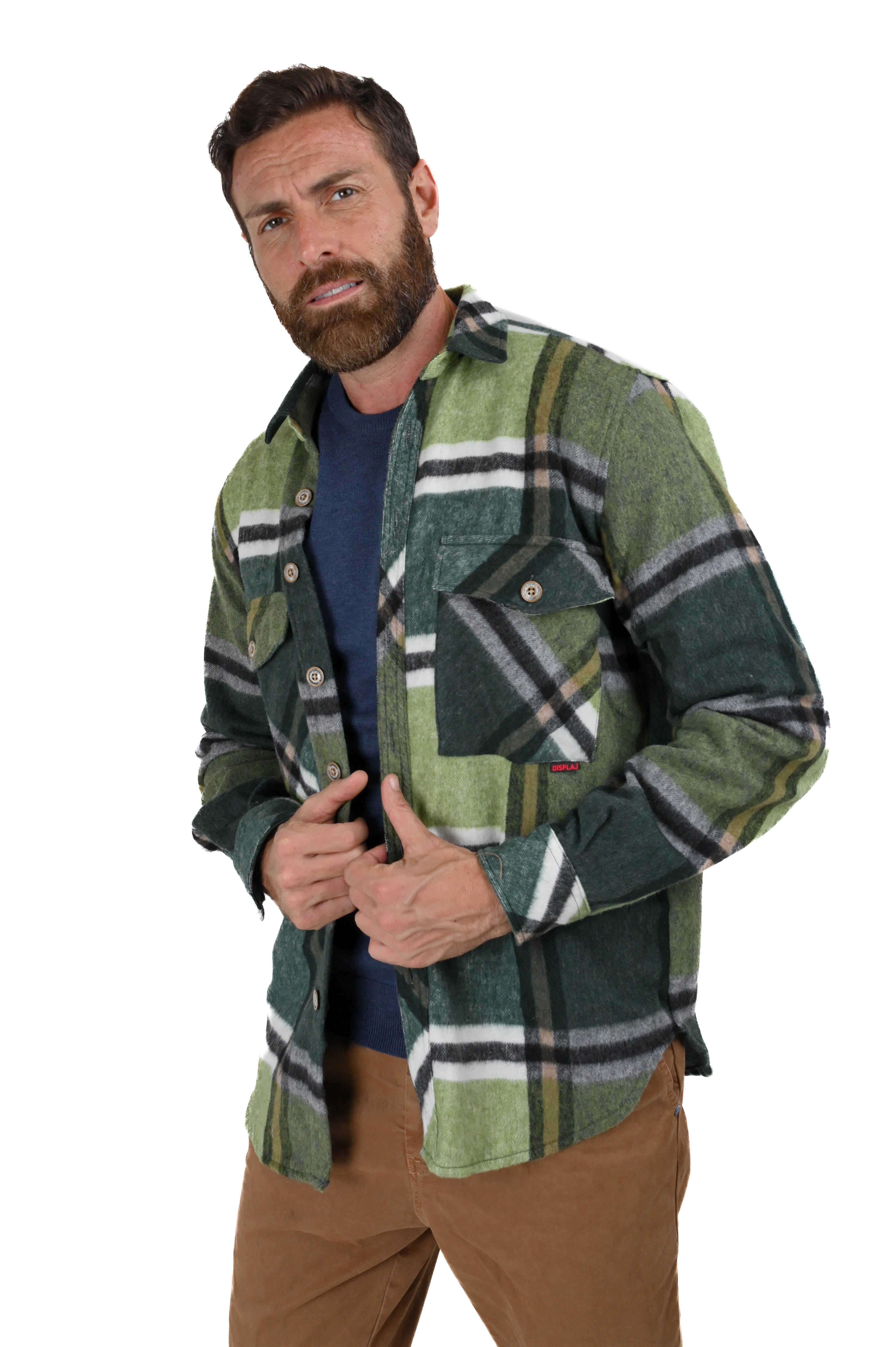 Camicia in velluto regular Under Flanella FW 23/24