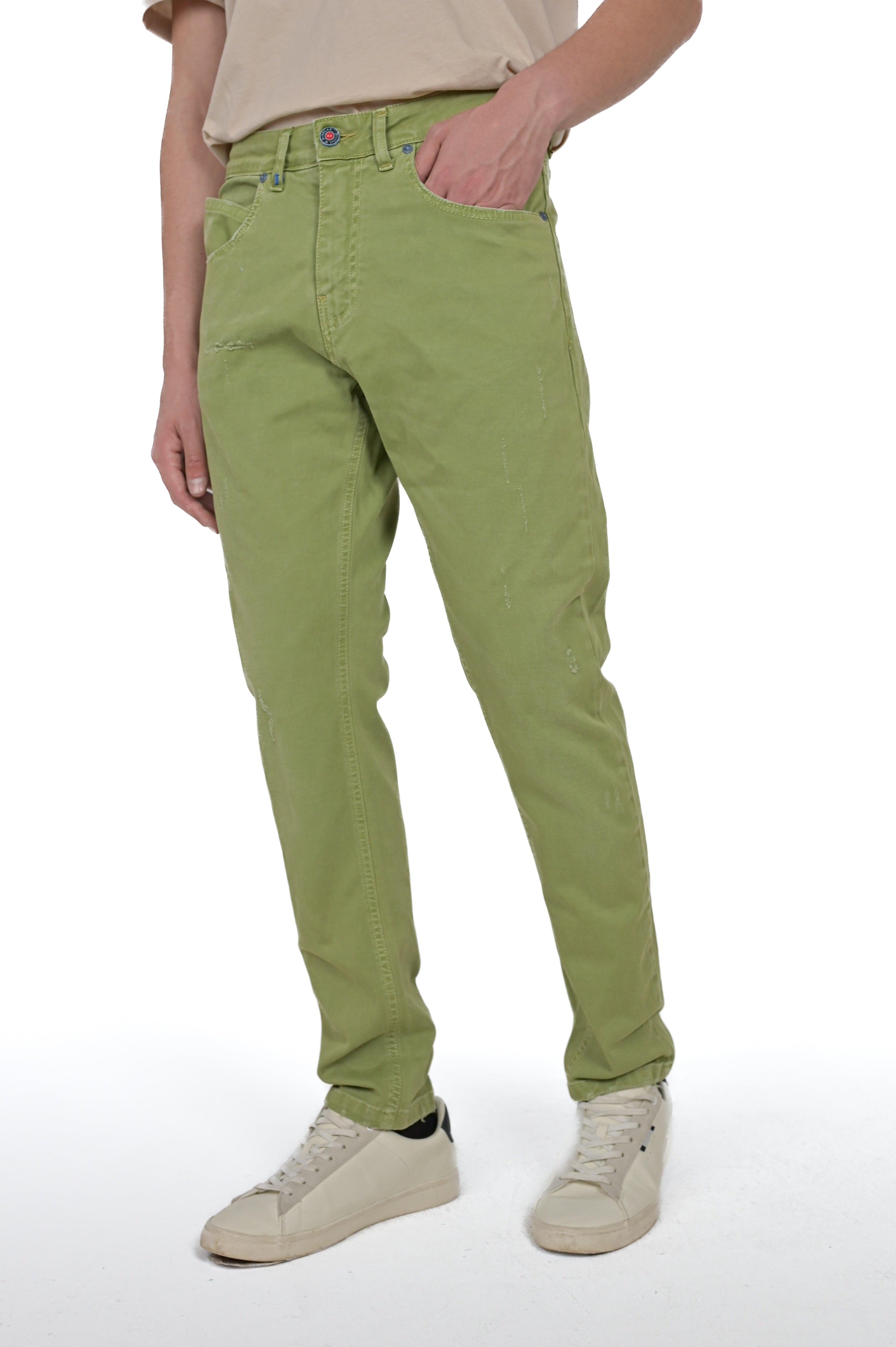Pantaloni in cotone regular Kong M1 FW24/25