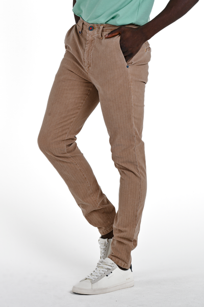 Sonic SB Beige SS24 slim trousers