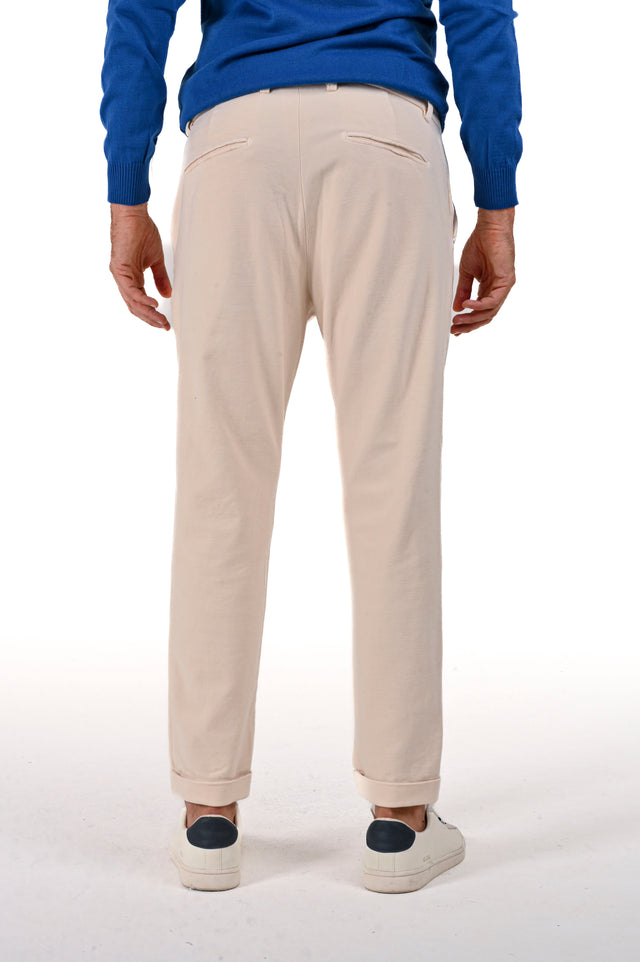 Pantaloni uomo classici slim fit Racket Fustagna in vari colori - Displaj