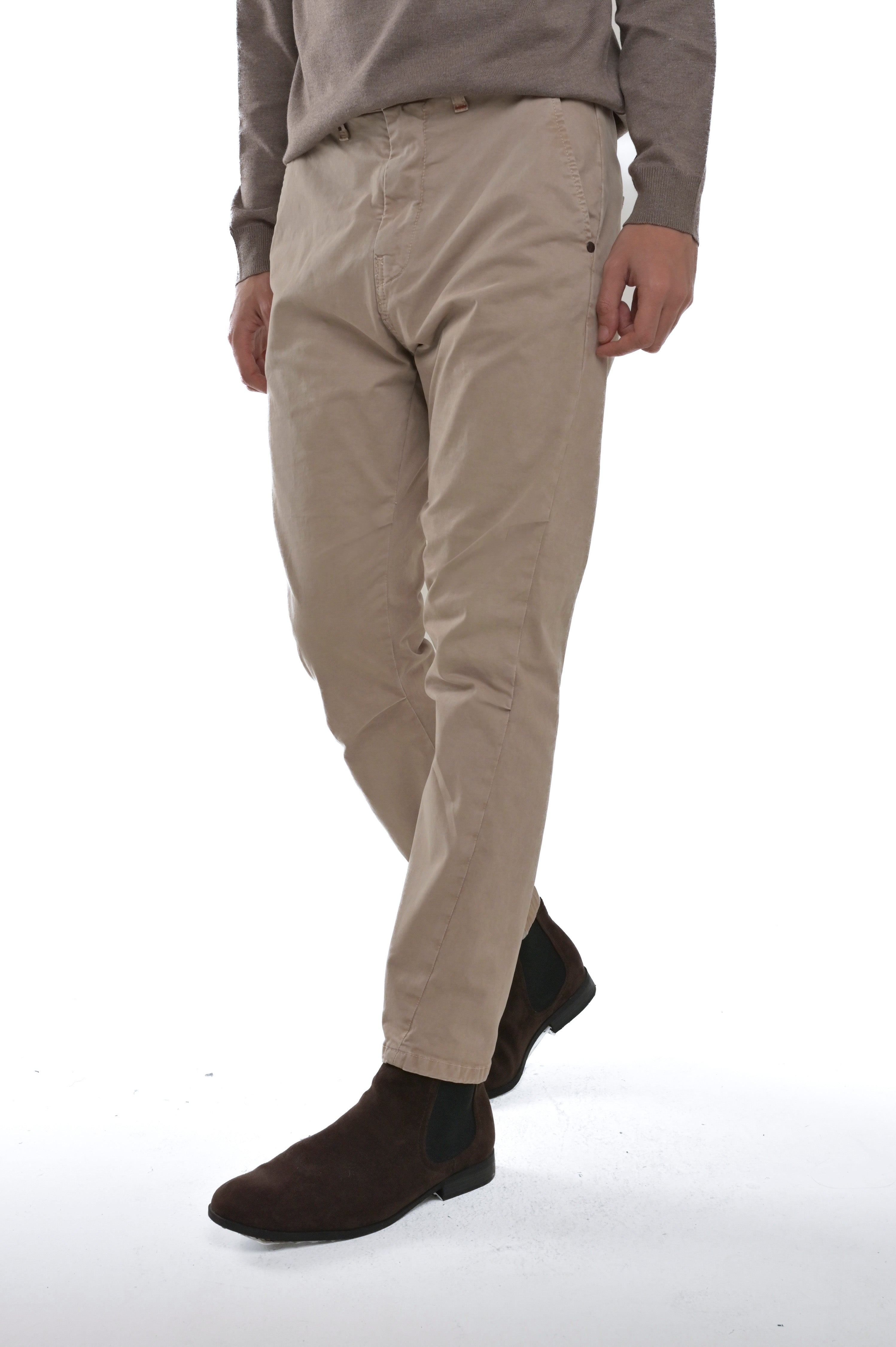 Pantaloni in cotone regular View Raso FW24/25