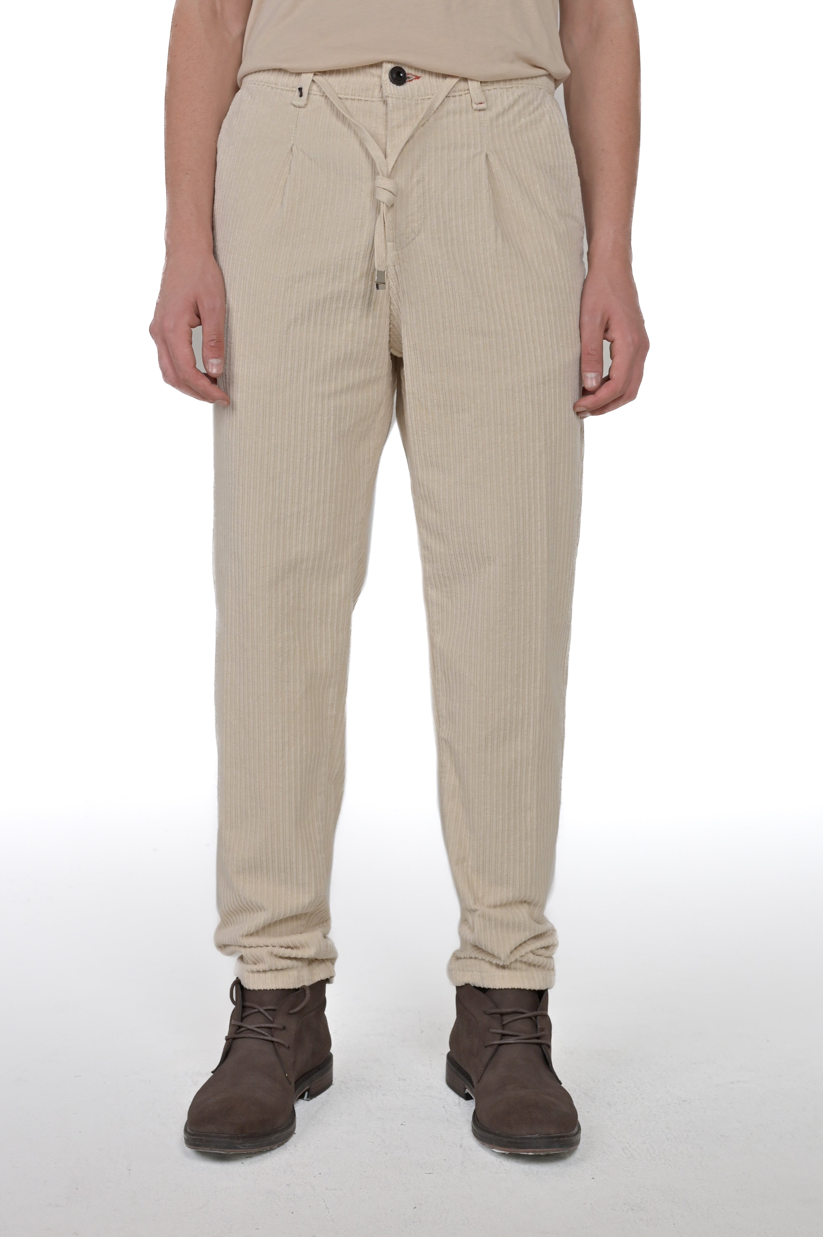 Pantaloni in Velluto Regular Different