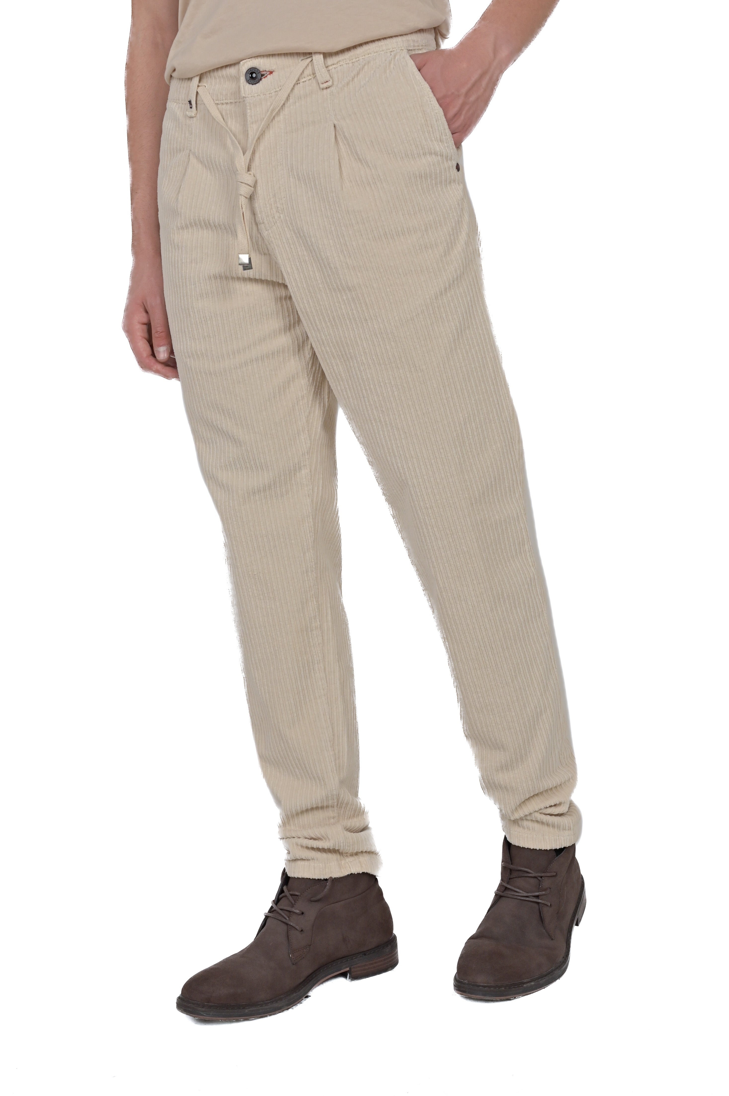 Pantaloni in Velluto Regular Different