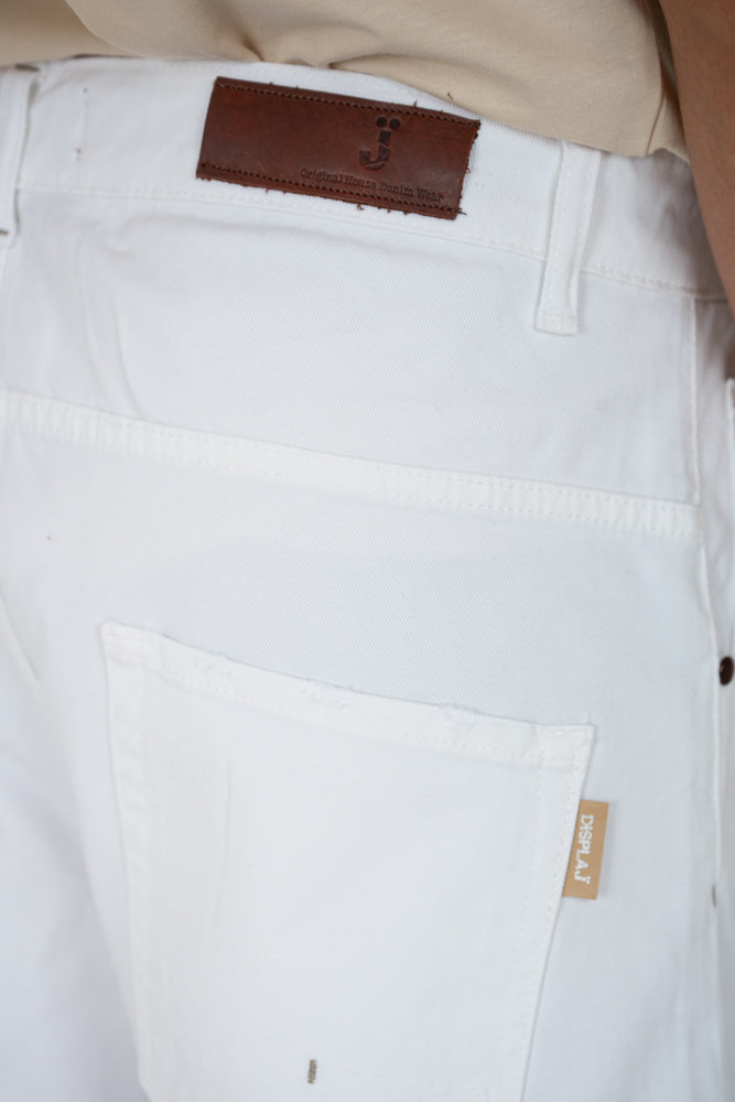 Bermuda in cotton slim Cristian Raso green SS24