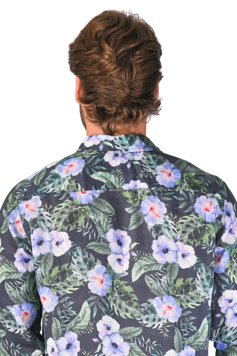 Camicia in cotone regular Low fantasia SS22