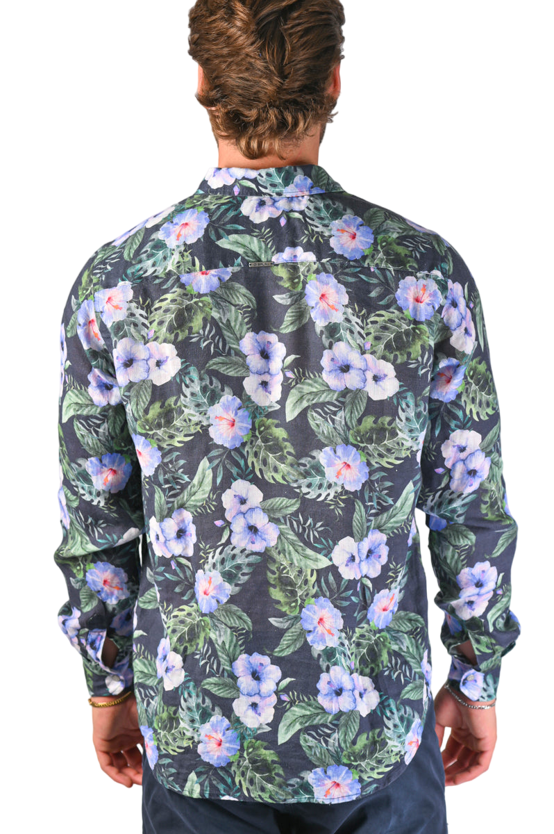 Camicia in cotone regular Low fantasia SS22