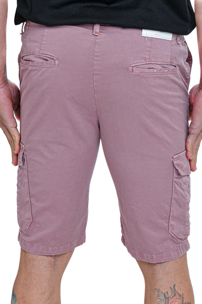 Bermuda in cotone slim Sonic Tascone Rosa SS24