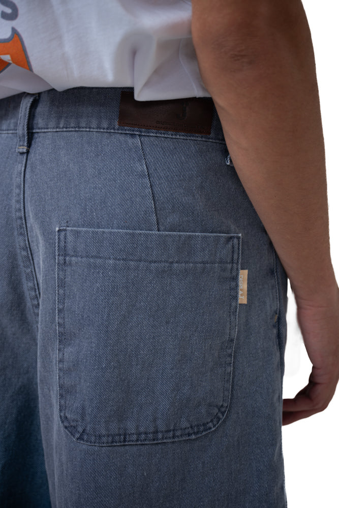 Bermuda in denim baggy Bross Bull SS26