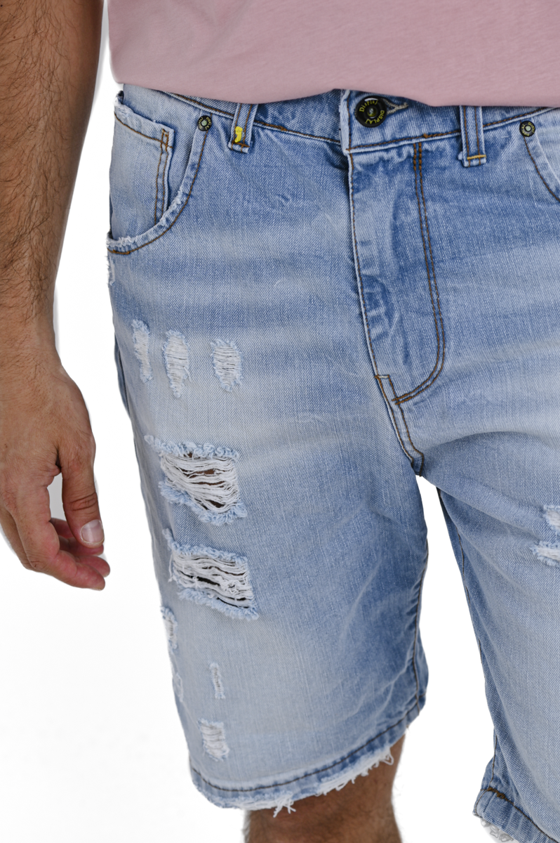 GIS PRE24 SS25 regular denim shorts