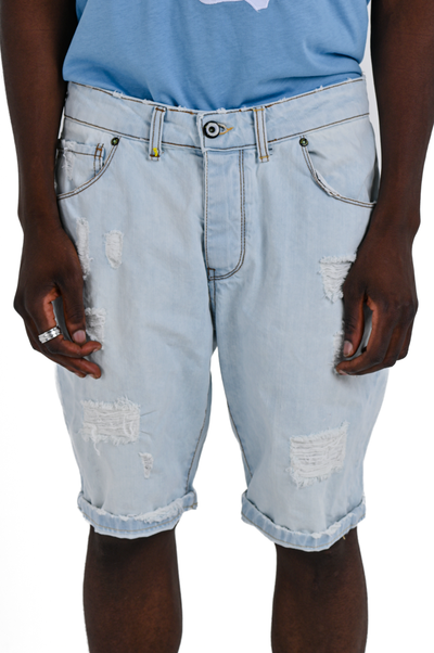 New Wolf PR 113 SS25 regular denim shorts