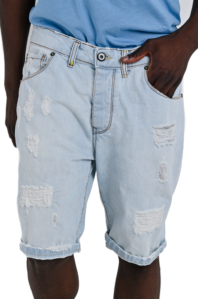 New Wolf PR 113 SS25 regular denim shorts