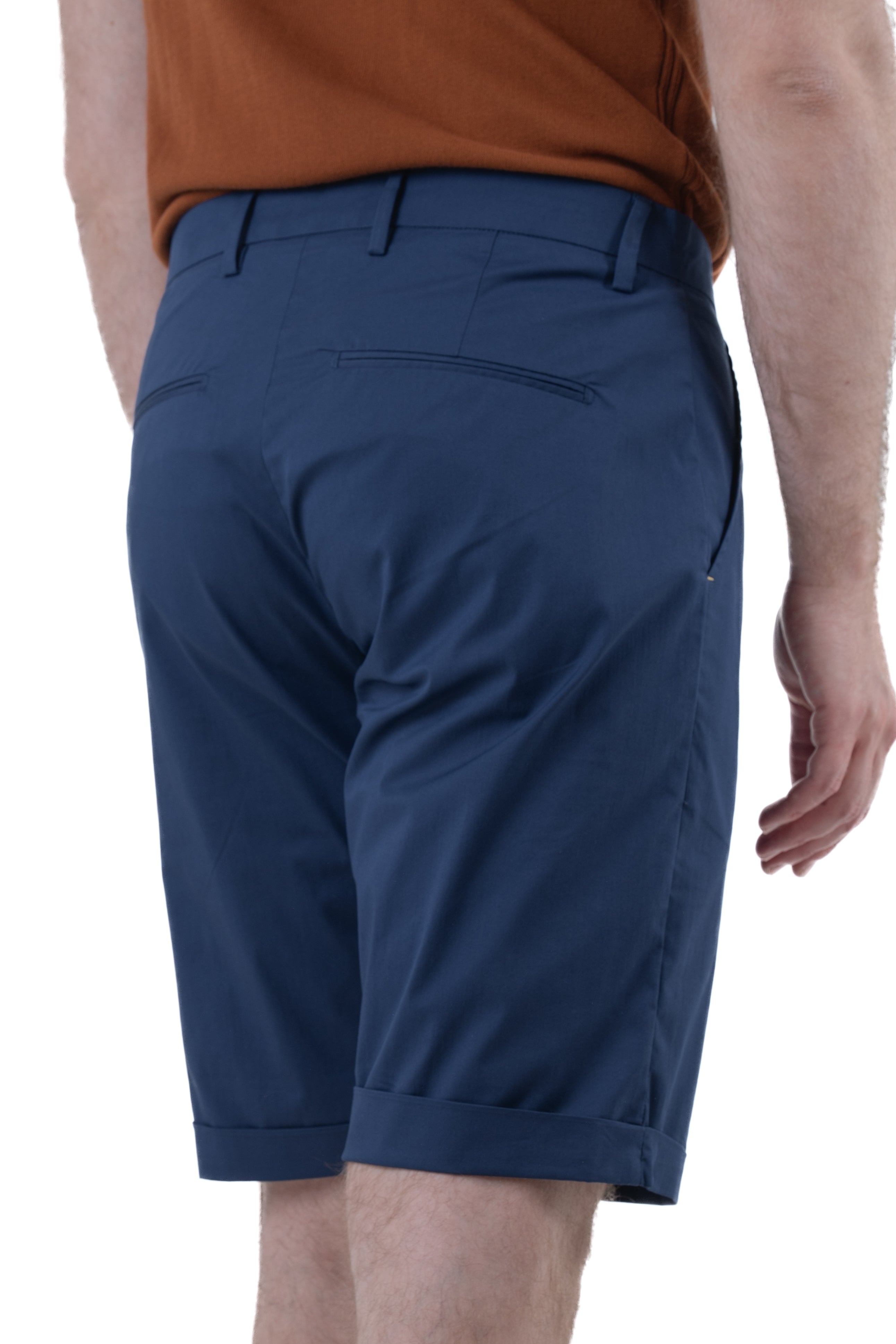 Bermuda in cotone slim Point Ciondolo SS25