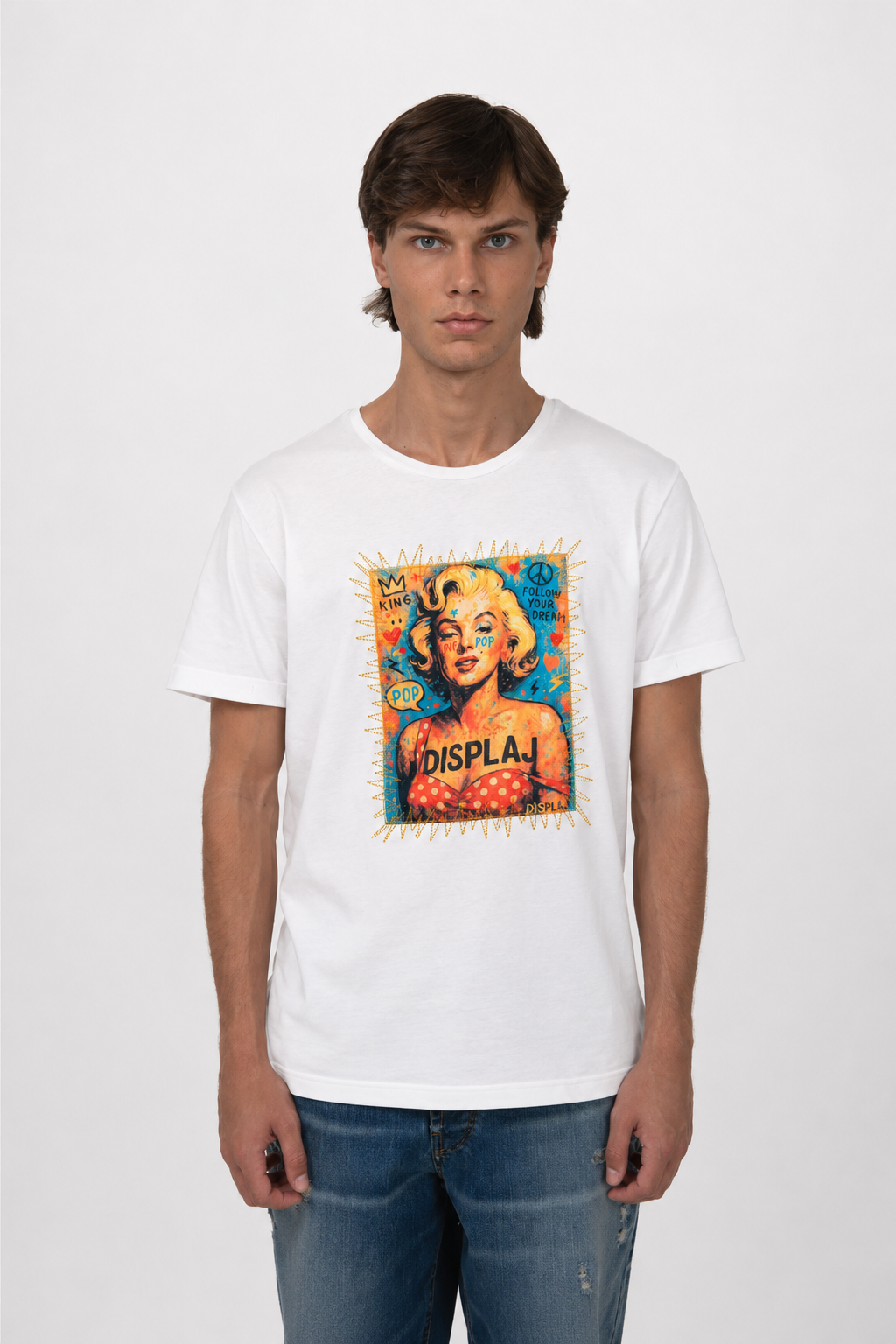 SS25 white Gin Tonic regular t-shirt