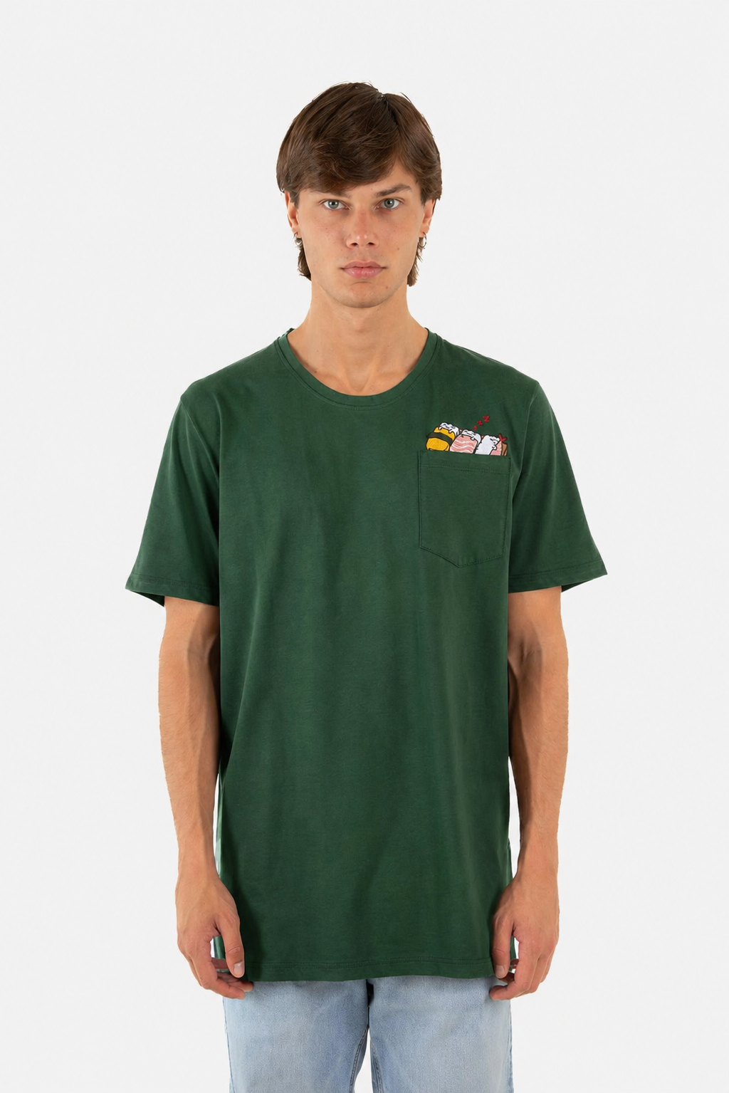 T-Shirt regular DSE 1015 verde SS26