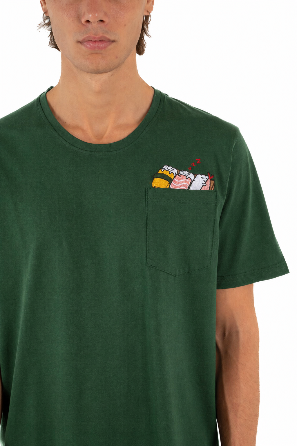 T-Shirt regular DSE 1015 verde SS26