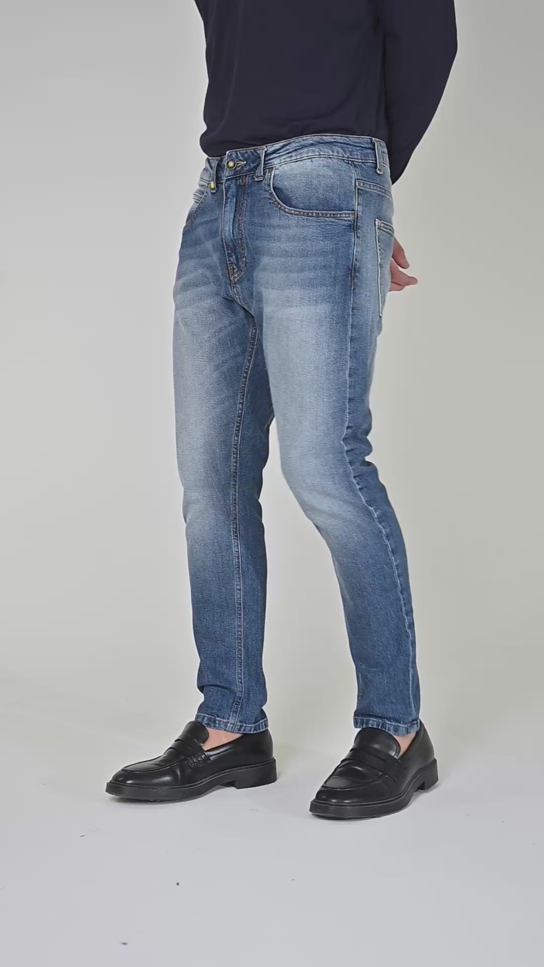 Jeans regular Kong Music Medio