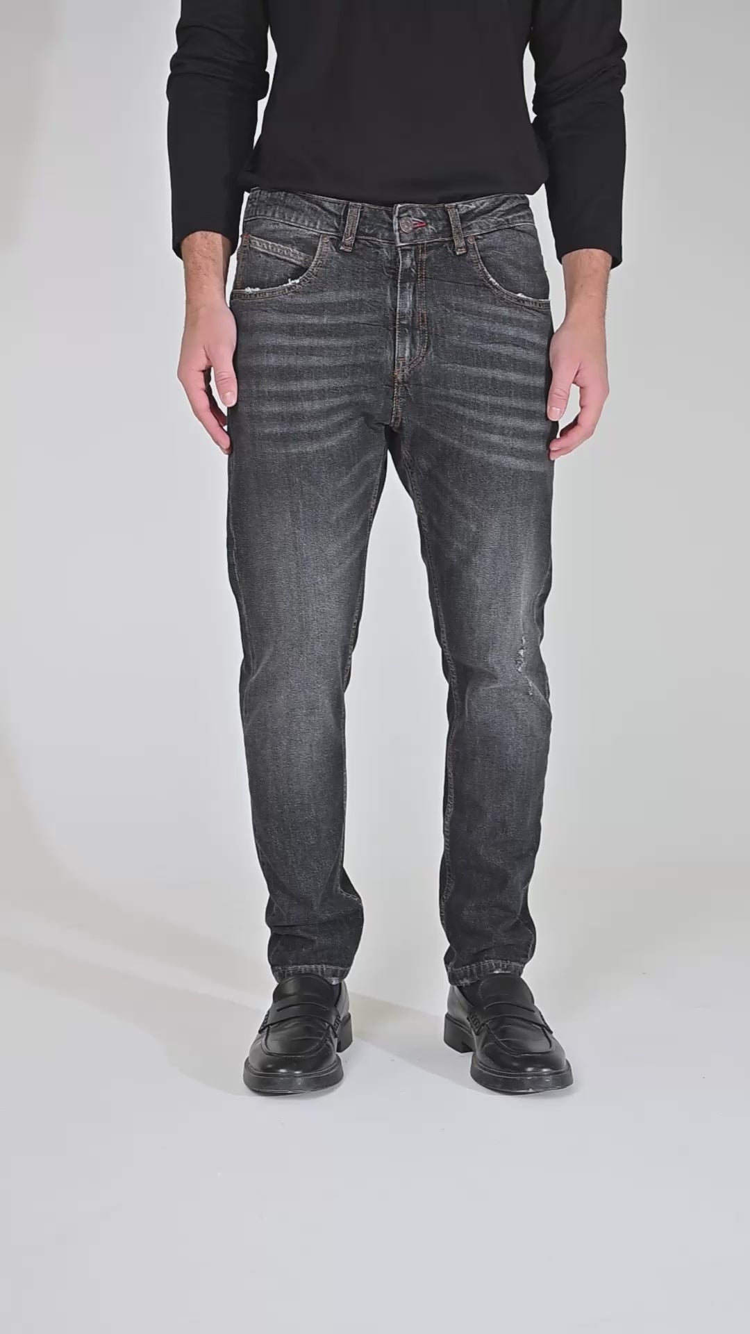 Jeans Regular Kong Black NE26