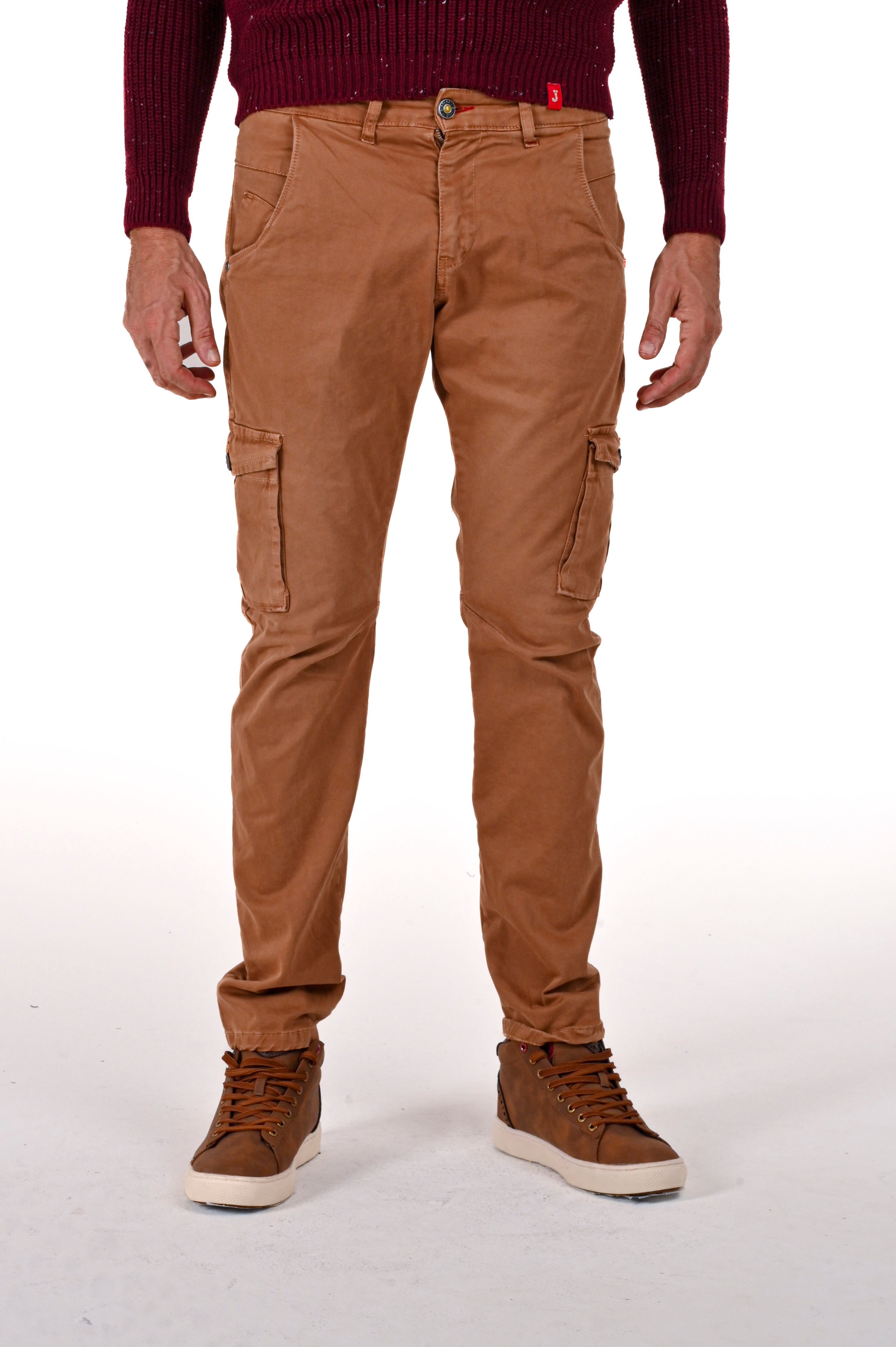 Pantaloni in cotone slim Cezanne FW24/25