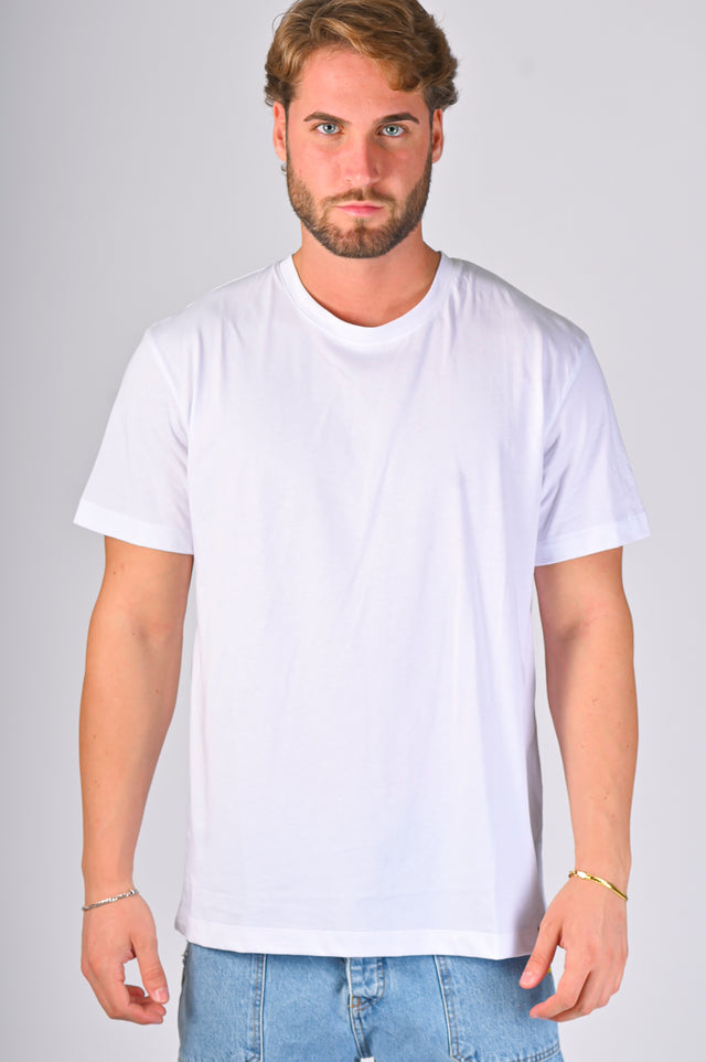 T-shirt uomo bianca DA 1034 - Displaj