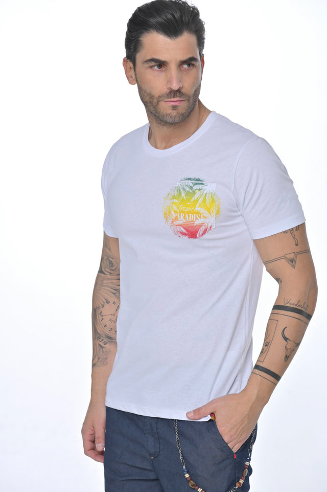 T-shirt uomo con taschino DPE 2320 Vari Colori- Displaj