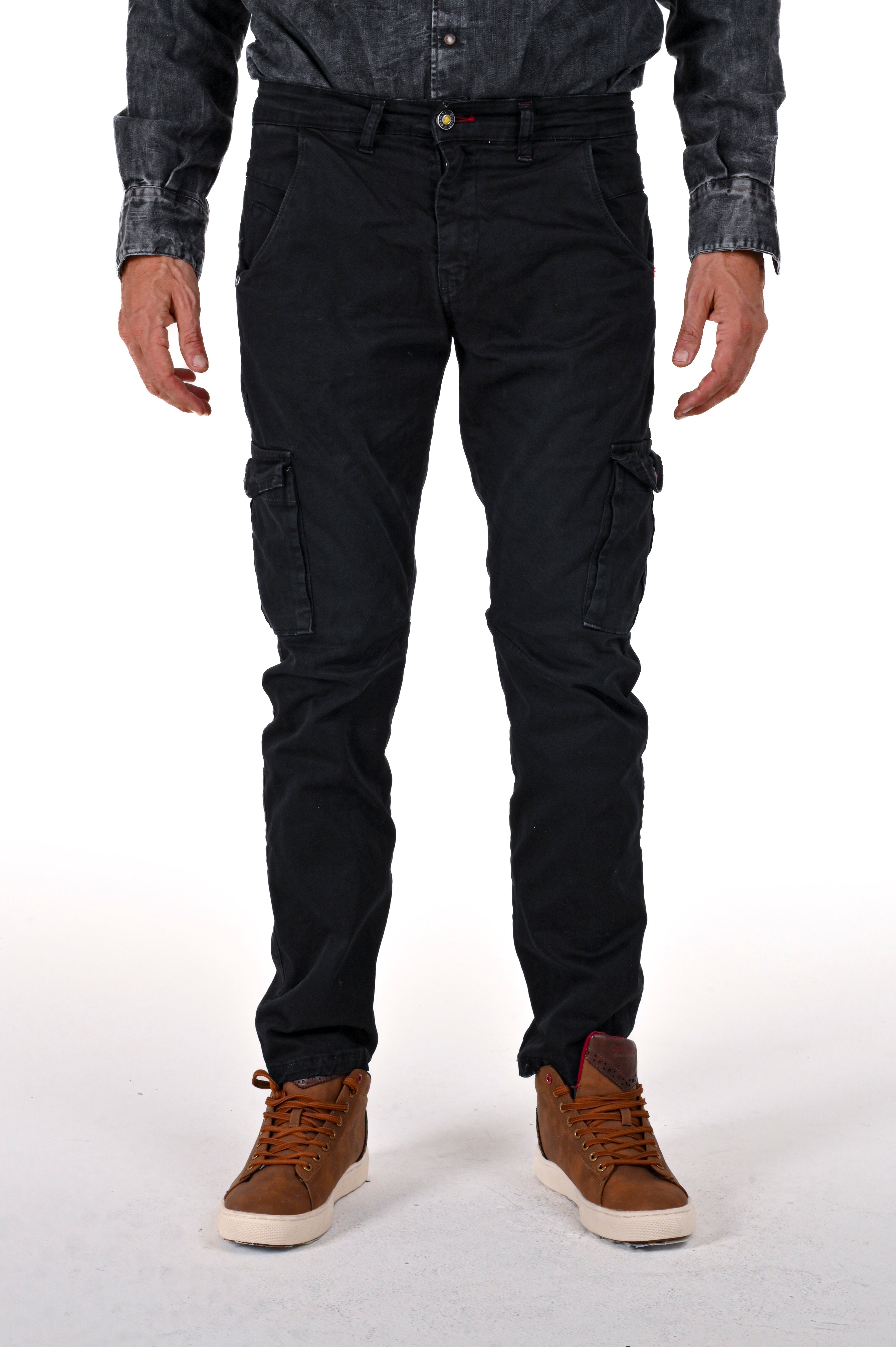 Pantaloni in cotone slim Cezanne FW24/25